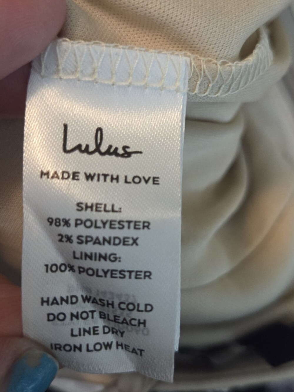 Lulus NEW Cream & White Sequin Mini Cocktail Dress - Picture 16 of 16